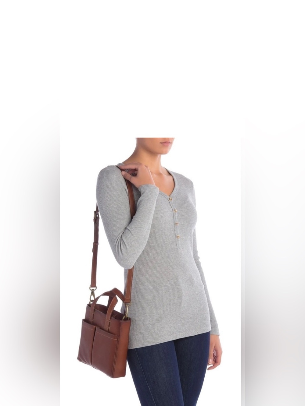 FRYE Mindy mini leather crossbody tote